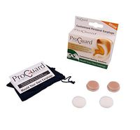 Beige Proguard Silicone Earplugs, Custom Mouldable/Reuseable Sleeping/Motorcycle