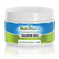NutriNoche Colloidal Silver Mineral Gel -100 PPM - Colloidal Silver Gel (4 Ounces)