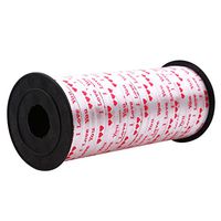 Edtoy Ribbon Balloon Roll, Gift Box Packaging Ribbons for Parties Festival Florist Crafts and Gift Wrapping (Red I Love You)