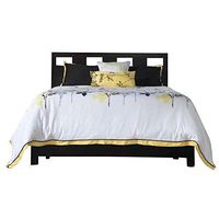 Modus Furniture Riva Platform Storage Bed, King, Espresso