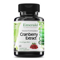 Emerald Labs Cranberry Extract - Supports Urinary Tract Health, Stomach/Digestive Health, Circulatory Health Support - 60 Vegetable Capsules