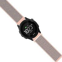 DuiGong Nylon Strap Compatible with Garmin Forerunner 935/945 (Music) Replacement Band - Pink Small
