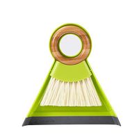 Full Circle Tiny Team Mini Brush and Dustpan Set, Green