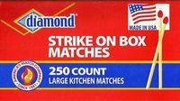 Diamond Kitchen Matches, 2/250ct