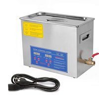 Industrial Ultrasonic Cleaner Large 10L 2 1/2 Gallon Ultra Cleaning Device Equipment with Heater Heated Tank Timer CE, FCC, RoHS