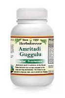 Amritadi Guggulu (Vata Rakta ) Concentrated, Herbal Supplement, 90 Vege Capsules, 800 Mg by Herbsforever