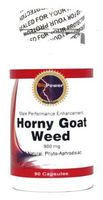 Horny Goat Weed 900mg # Male Performance Enhancement - 180 Capsules -BioPower Nutrition (2 Bottles)