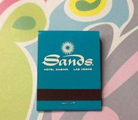 Sands Hotel Casino Las Vegas Matches 1980