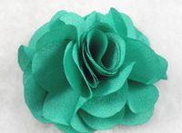 10pcs The High Bomb Wrinkle Peony DIY Craft Appliques - (Pick Color) (Green)