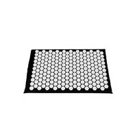 Body Head Massage Acupuncture Massager Mat Relaxation Relief Stress Pain for Yoga Mat Acupressure Pillow Cushion,Black Cushion