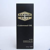 Hammer & Nails Cedarwood Essential Oil 4 oz. (118 mL) Aromatherapy Essential Oil for Diffusers Helps Promote Hair Growth