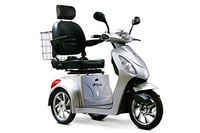 eWheels Scooter with Electromagnetic Brakes in Silver