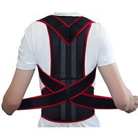 Posture Brace Men and Women, Upper Back Support Belt for Back Pain Relief, Correct Hunchback, Scoliosis Back Brace 5 Sizes, ZSZBACE (Black, XL)