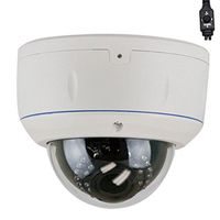 1000 TVL ZOOM Vari-focal 2,8~12mm Security Camera for Indoor & Outdoor Color Home Security Surveillance Dome Camera with Free Power Supply