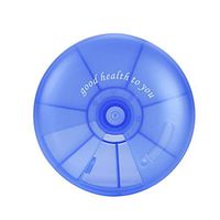 Pill Organizer Pill Box Pill Case Weekly Pills Organizer Pill Boxes and Organizer Pill Container Daily Medicine Organizer Pill Planner Pill Cases Organizer Box Vitamin (blue)