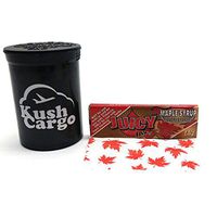 Juicy Jay Maple Syrup Rolling Papers 1 1/4 Size + KC Pop Top (Single Pack)