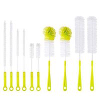 Bottle Brush Cleaner 10 Pack, Bottle Cleaning Brush Set, Long Water Bottle And Straw Cleaning Brush Kitchen Wire Scrub Set For Washing, Baby, Pipes, Hydro Flask Tumbler, Sinks, Beer Brewing Supplies
