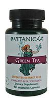 Vitanica, Green Tea, Vegan, 60 Capsules