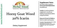 Horny Goat Weed Extract 20% Icarin - 1oz Or 28 Grams