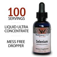 Selenium - Best Liquid Ionic Mineral Supplement - Deal with Free Radicals (100 Days at 70 mcg per 10 Drop Serving) 1.67fl oz. - Easily to Swallow and Adjust Serving Sizes for Kids, Men and Women