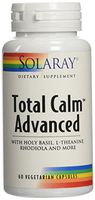Solaray Total Calm Advanced Veg Capsules, 60 Count
