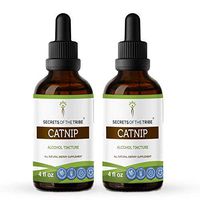 Catnip Tincture Alcohol Extract, Organic Catnip Nepeta Cataria Relaxation 2x4 OZ