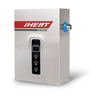 iHeat Tankless S-14 240V 59A 14KW Stainless Steel Enclosure 7.2" by 11" by 3" 1/2"CPT 36' AWG#6 Electric Water Heater, 7.5 lb
