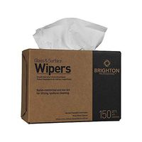 BRIGHTON PROFESSIONAL Glass & Surface Wipers, 9 3/4" x 16 1/2", 150/Box