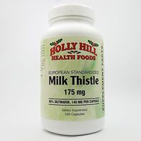 Holly Hill Health Foods, European Standardized Milk Thistle, 175 MG, 240 Capsules