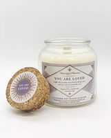 Premium Hand Poured Scented Essential Oil Candles | Lavender and Orange Blossom | 34 Hour Burn, Long Lasting, Highly Scented, All Natural Coconut Wax, NO Synthetic Fragrance | Aromatherapy Candles