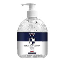 500ML Refreshing Hand Sanitizer Gel, Washless Hand Soap Gel, Super-Large Capacity Household Cleaning Gentle Hydrating Hand Sanitizer Soothing Gel,Non-irritating,Pump Bottle (500 ML)