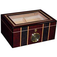 100ct Glass Top EWT Inlay Humidor