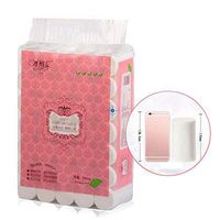 Nishore Roll Toilet Paper Bulk Soft Toilet Paper Original Wood Pulp Paper with 4-Layer, 35 Rools