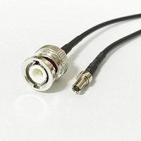 BNC male plug to TS9 male plug RF Pigtail Jumper RG174 cable 20cm 8" NEW Good Quality Fast USA Shipping