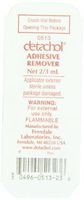Detachol Adhesive Remover 2/3cc Vial, 1 Vial