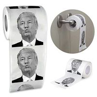 Toilet Paper Gag & Novelty Toilet Paper Funniest Political Gag Gift Donald Trump Kiss Prank Funny Joke Toilet Paper