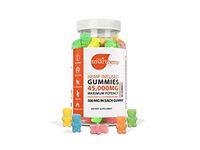 Smart Hemp Neon Sour Gummies - 45,000 MG - 500 MG per Gummy - 100% Natural Hemp Oil Infused Gummies - Stress Relief, Inflammation, Sleep, Anxiety, Depression - Made in The USA