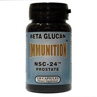 IMMUNITION NSC Prostate Formula with MG Beta Glucan 120 Capsules by NSC-24 IMMUNITION