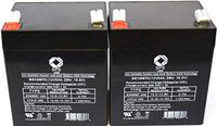 12V 5Ah Replacement Battery REPL. RITAR RT Series RT-1250 F1 SPS Brand (2 Pack)