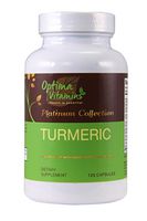 Optima Vitamins - Turmeric Curcumin Supplement - 120 Capsules - 1500mg Tumeric Vitamins 100% Money Back Guarantee