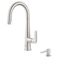 GROHE 30366DC0 Veletto Single-Handle Pull-Down Kitchen Faucet