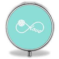 Compact Mini Portable 3 Compartments Travel Medical Medicine Case/Pill Organizer/Pill Box(Hing Hong Pill Case)