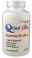 Q-Gel Ultra (60mg Hydrosoluble CoQ10 180 Softgels)
