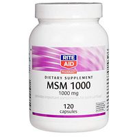 Rite Aid MSM 1000, 1000 mg, Capsules, 120 Capsules