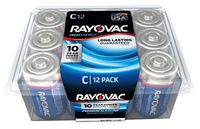 Spectrum/Rayovac 814-12PP Ray O Vac 12-Pack "C" Maximum Alkaline Pro Pack Batteries - Quantity 8