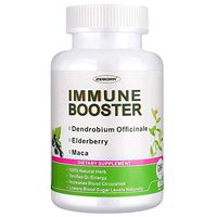 Elderberry Immune Booster Support Healthy-Respiratory-System - Sambucus Herbal Increases Blood Circulation w/Dendrobium Officinale & Maca, Natural Energy, Memory Liver Support, 60 Tablets
