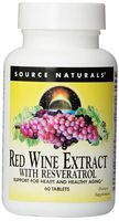 Source Naturals Red Wine Extract with Resveratrol, 60 Tablets