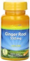 Thompson Ginger Root Capsules, 550 Mg, 60 Count