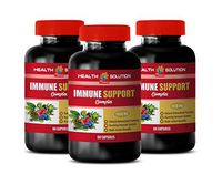 Brain and Memory Vitamins - Immune Support Complex 1550MG - Natural ANTIOXIDANT Formula - Olive Leaf Extract Blood Sugar Support - 3 Bottles 180 Capsules