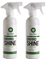 Ecoline - Enviro Shine High Performance Eco Friendly Stainless Steel Cleaner and Polish - Cleans, Shines and Protects - Resists Fingerprints and Smudges - Prevents Rusts and Water Spots (Pack of 2)